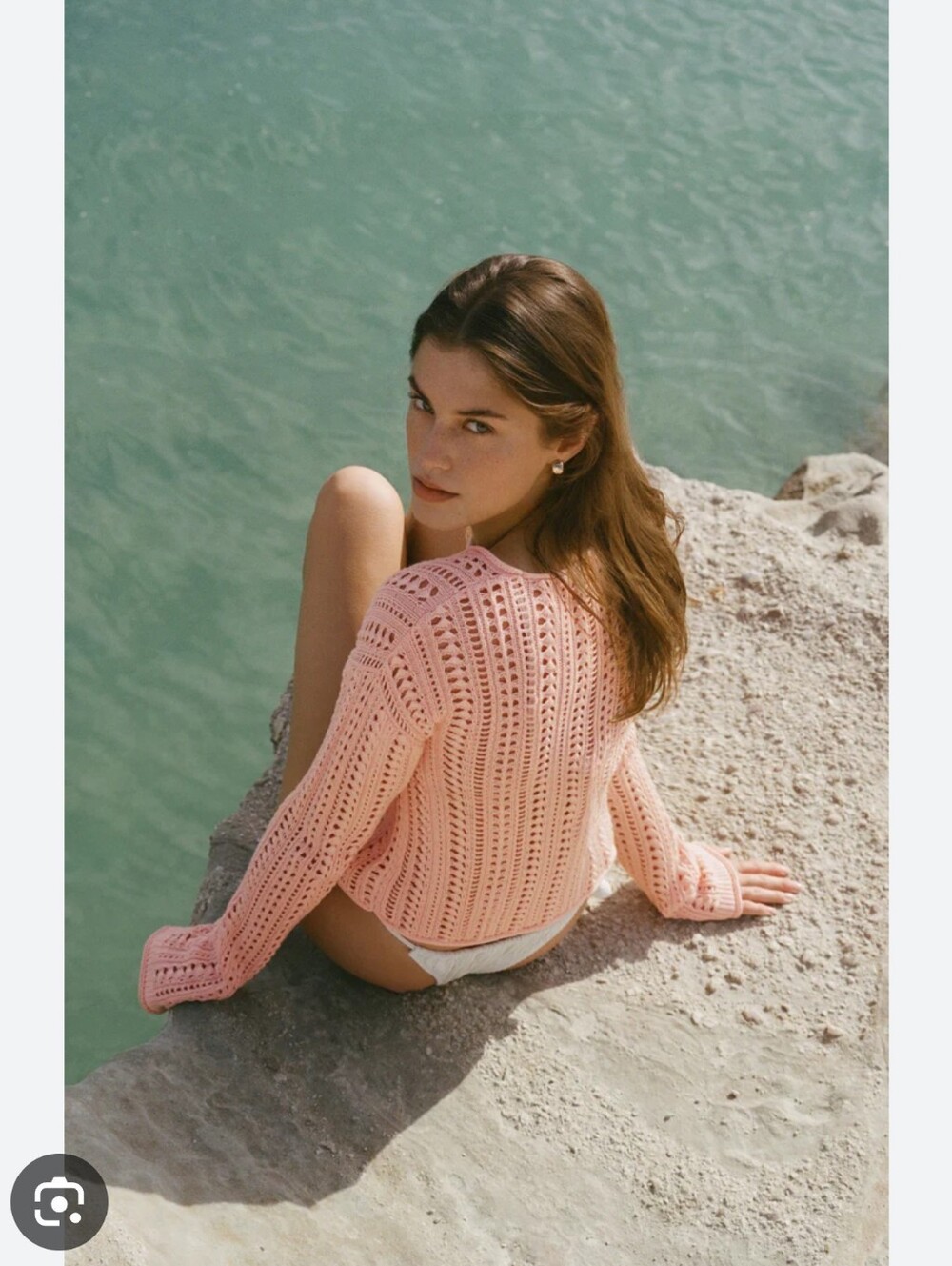 Z Supply Upland Crochet Sweater - Picture 4 of 8